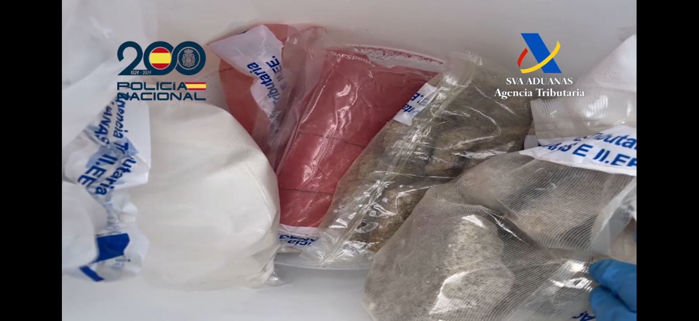 Intervenidas 16 toneladas de pellet impregnados con cocaína y desmantelado un centro de procesamiento de drogas sintéticas