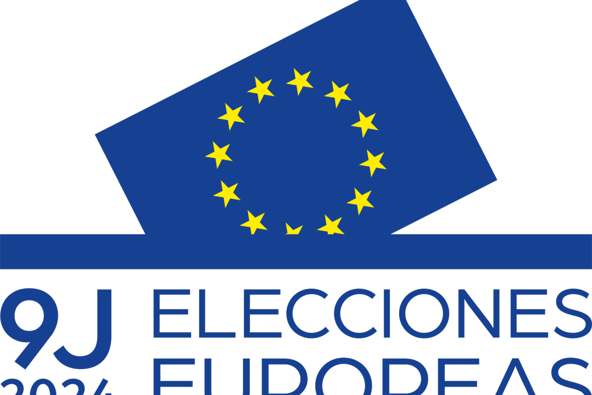 Logotipo de las elecciones europeas del 9 de junio