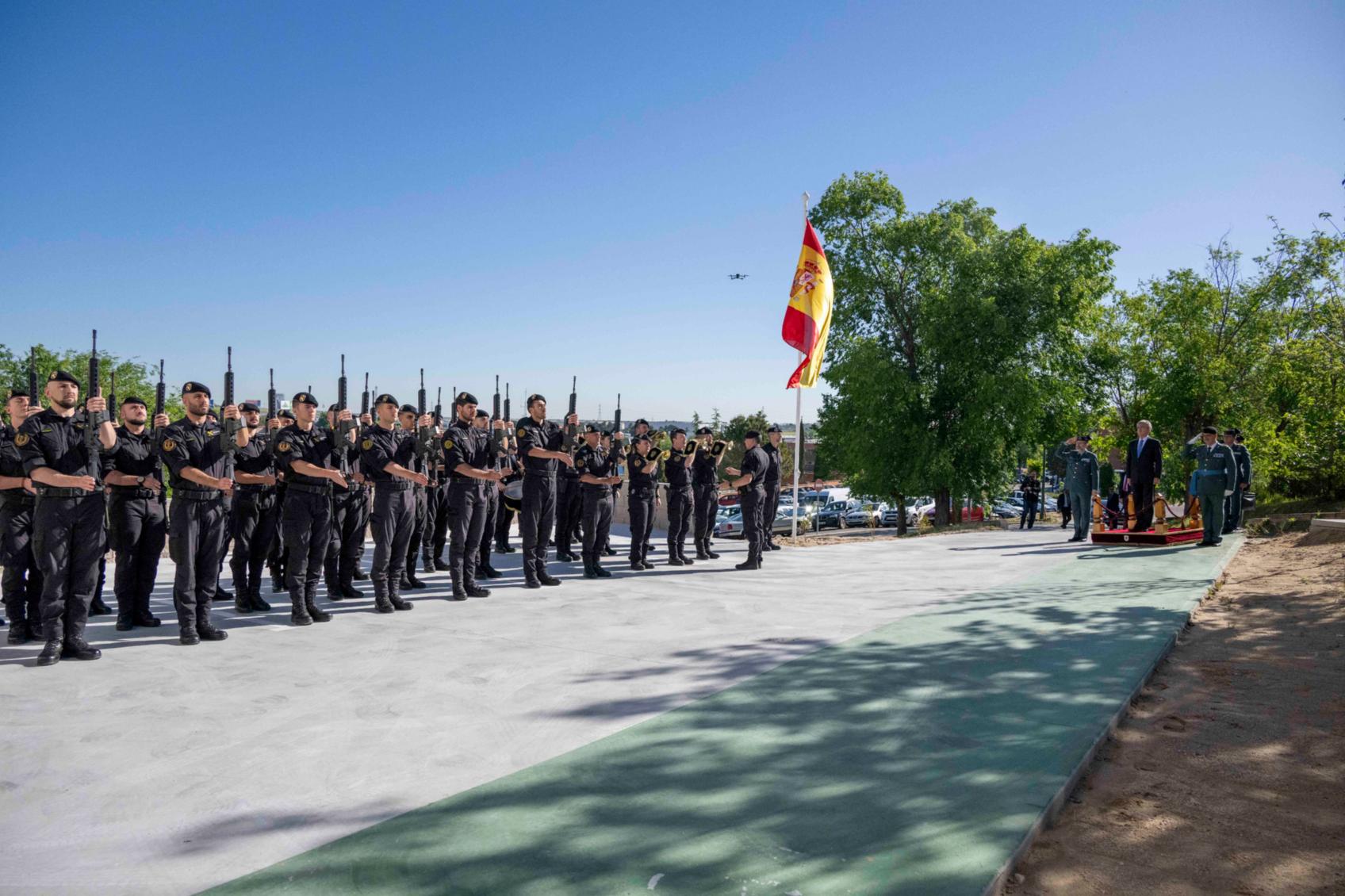 El director general de la Guardia Civil visita las nuevas instalaciones de la Agrupación de Reserva y Seguridad en Valdemoro