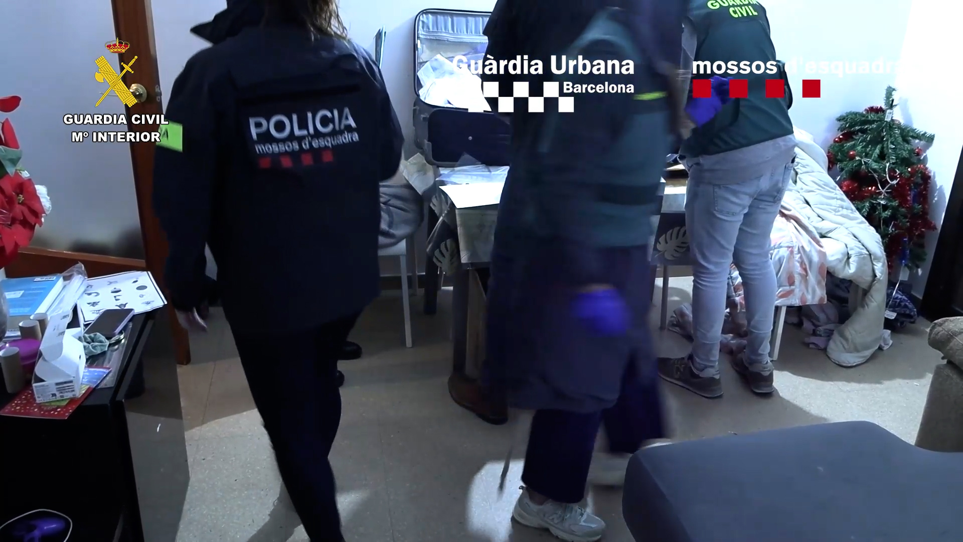 Desarticulada en Barcelona una organización criminal juvenil de inspiración grupal latina, multidelictiva y violenta, dedicada al tráfico de drogas