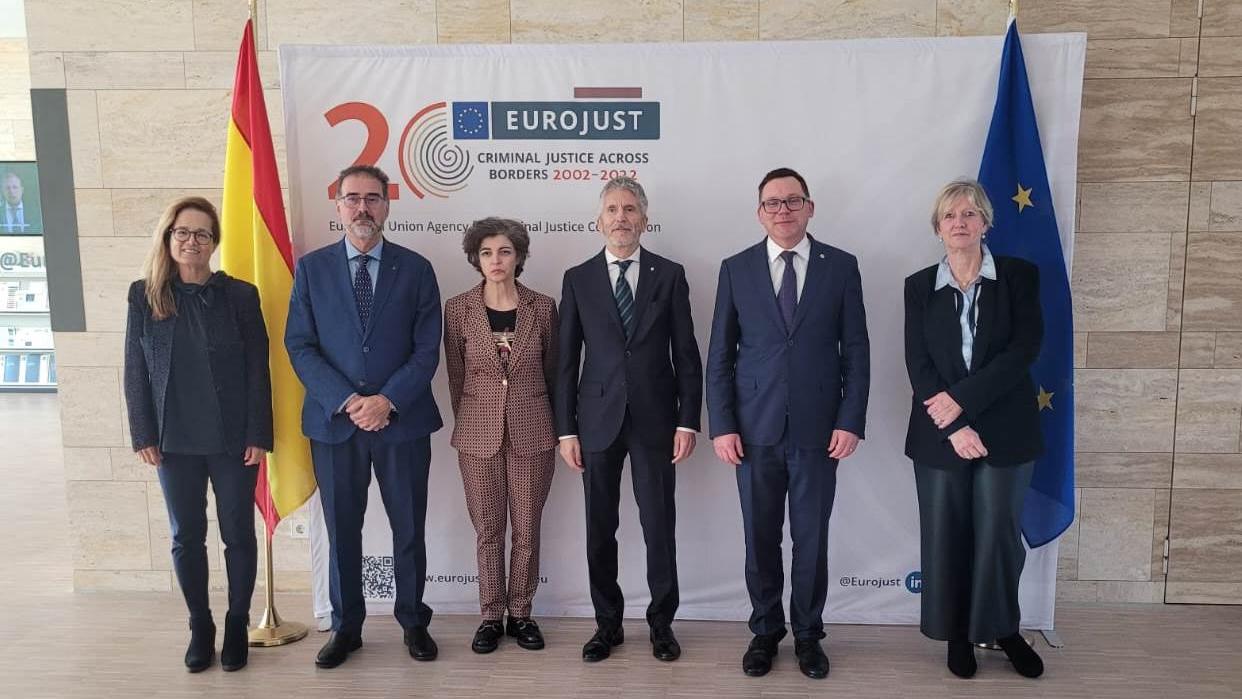 Grande-Marlaska aboga ante Europol y Eurojust por la creación de equipos conjuntos de investigación  internacionales