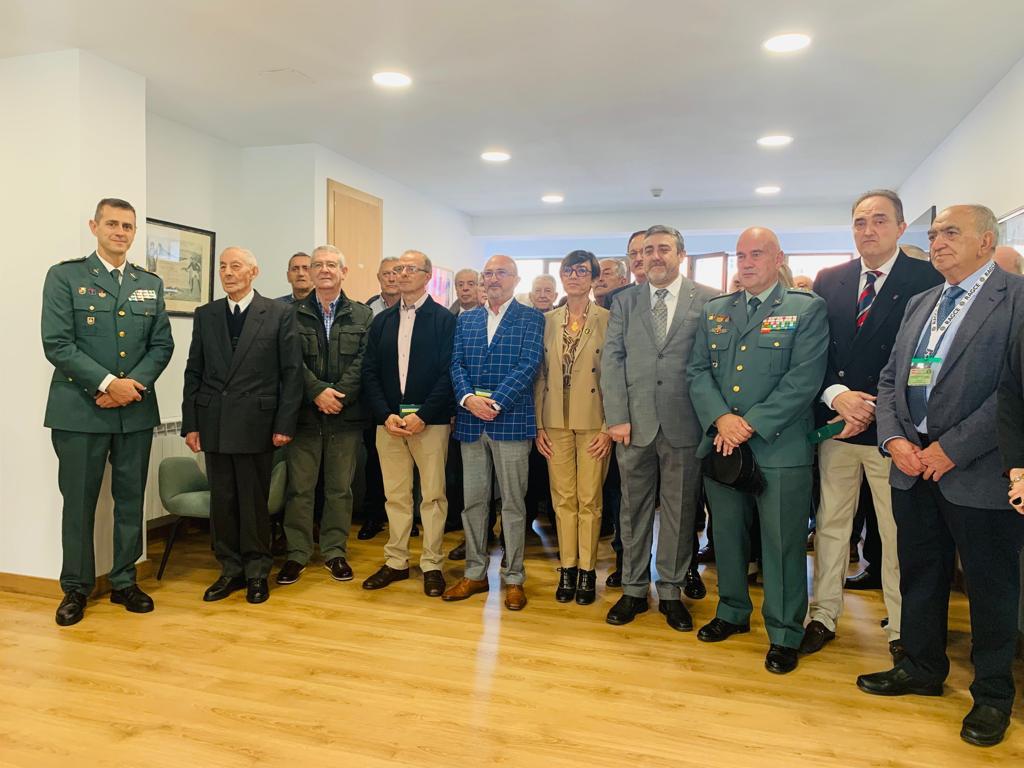 María Gámez inaugura el “Puesto del Veterano” en la Comandancia de Palencia