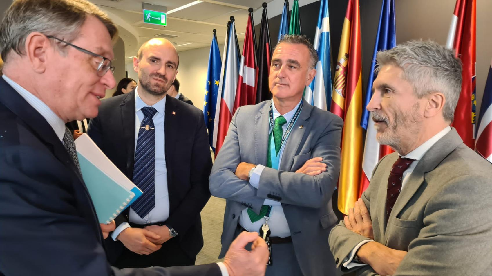 Grande-Marlaska pide a Frontex que impulse la cooperación de la agencia con los países africanos para prevenir la inmigración irregular