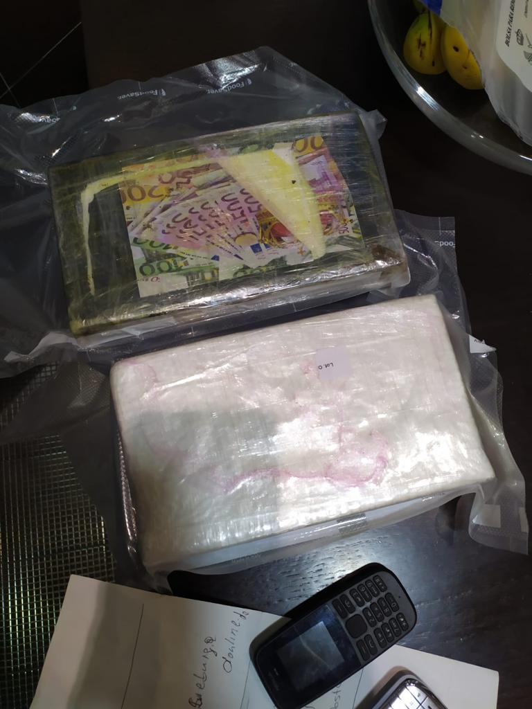 Desmantelada una ruta de tráfico de cocaína desde Sudamérica a Europa