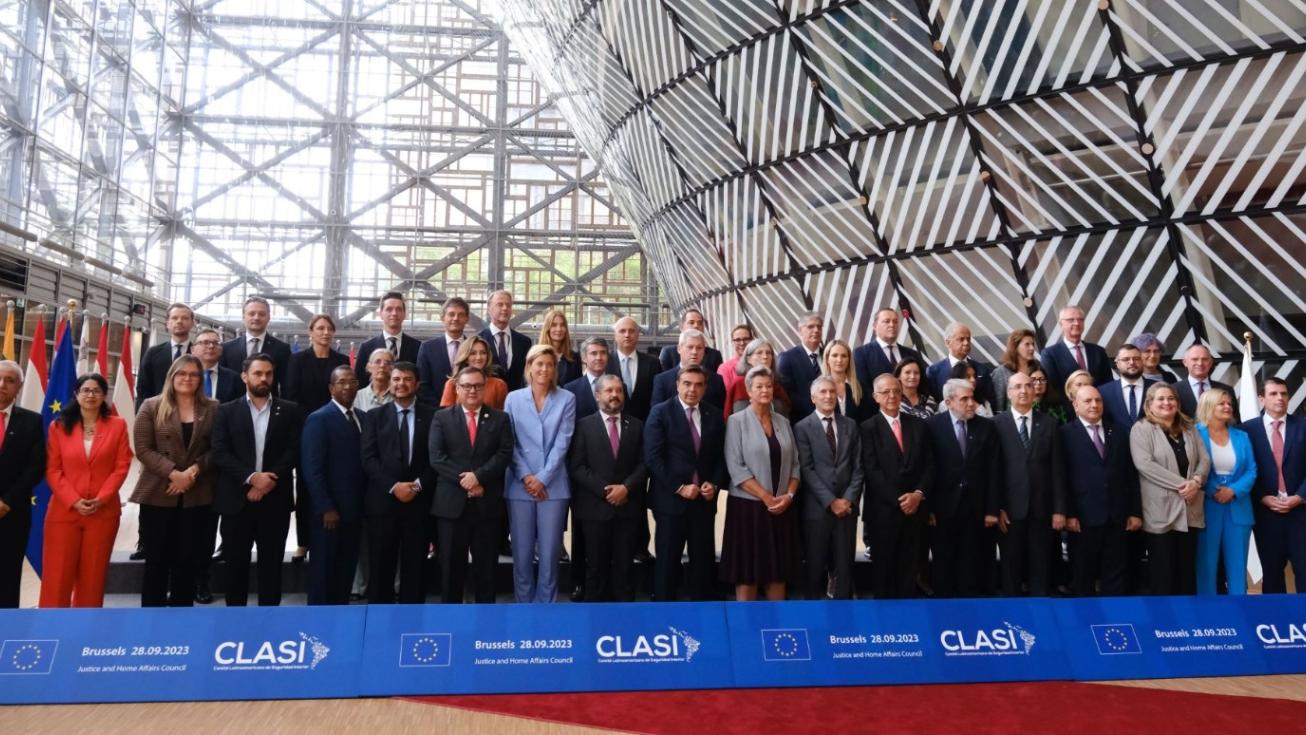 La UE y Latinoamérica sellan en Bruselas su cooperación en la lucha contra el crimen organizado
