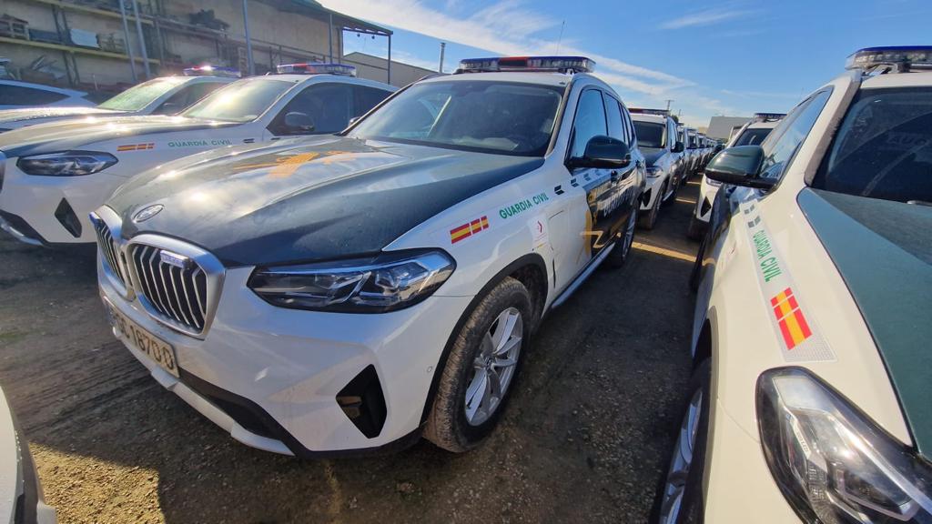 La Guardia Civil recibe 187 nuevos vehículos