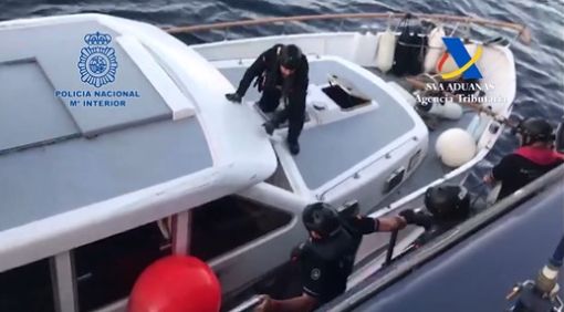 Operación Vermut Marlin_Desarticulado grupo de narcotráfico por vía marítima entre Marruecos y España