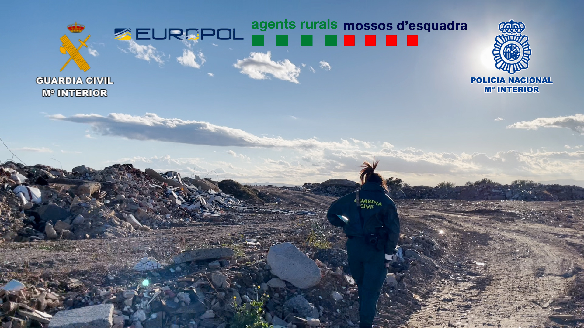 Operacion Dechet_Conjunta_Desarticulada organización dedicada al tráfico de residuos entre Francia y España