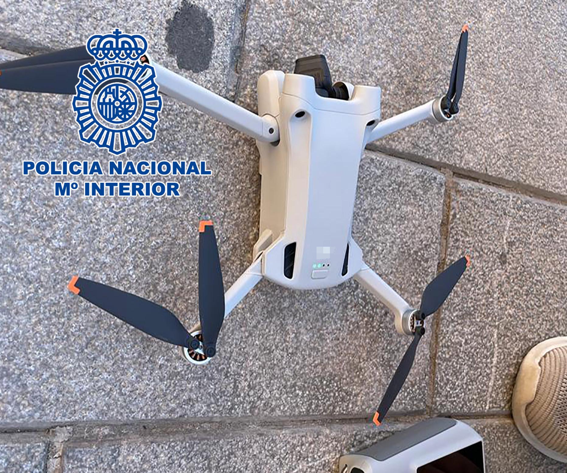Dron detectado por la Policía en la Copa del Rey en Palma de Mallorca