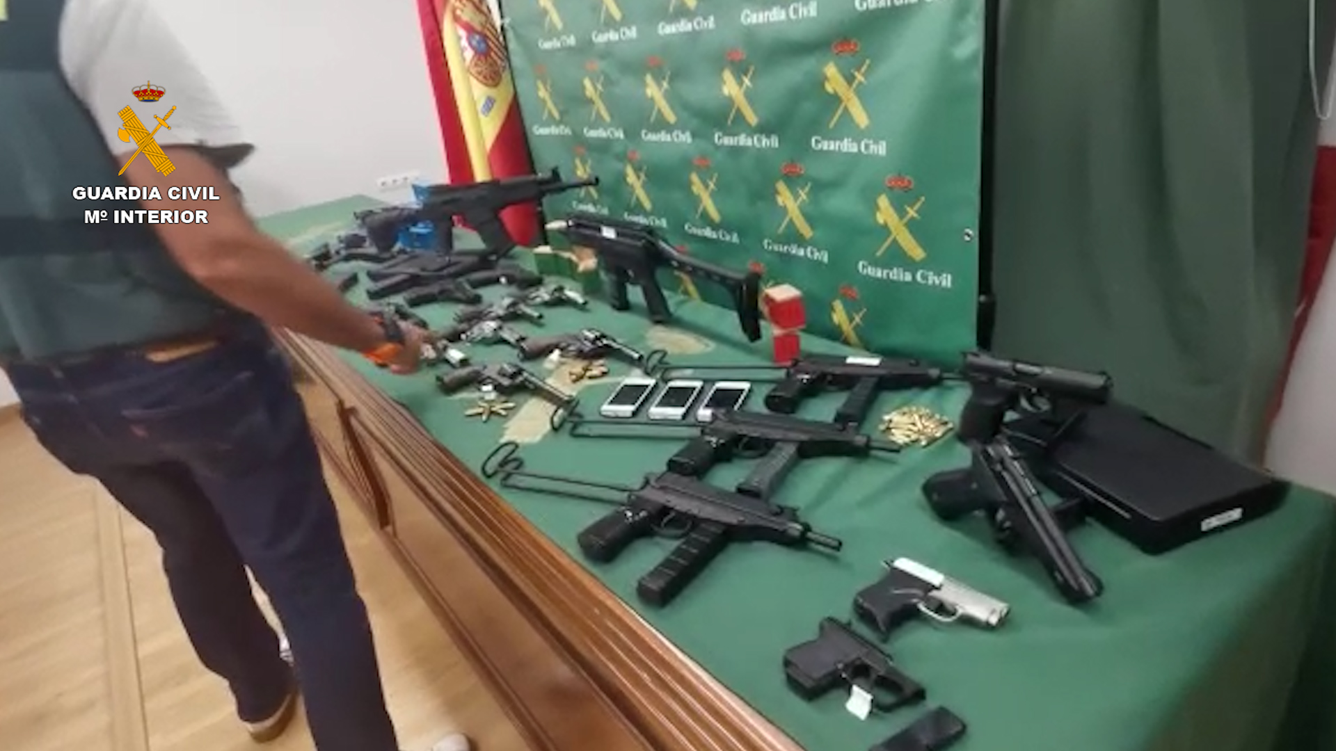 Operación Terral_Dos hermanos detenidos por tráfico de armas en Málaga
