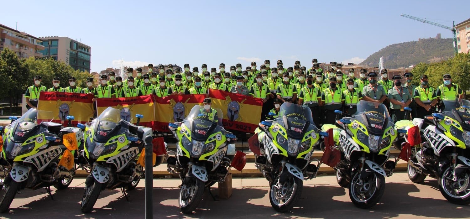 La Guardia Civil inicia el dispositivo de seguridad de la 77ª edición de la Vuelta Ciclista a España 2022