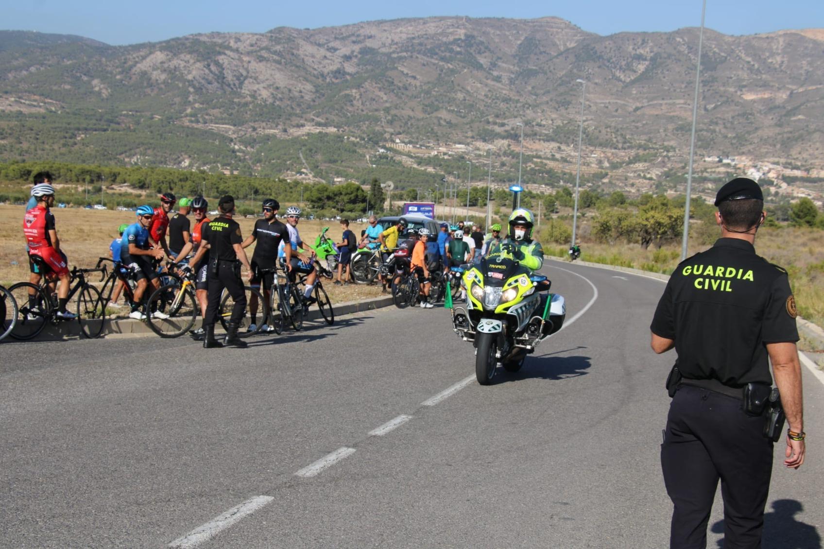 La Guardia Civil inicia el dispositivo de seguridad de la 77ª edición de la Vuelta Ciclista a España 2022