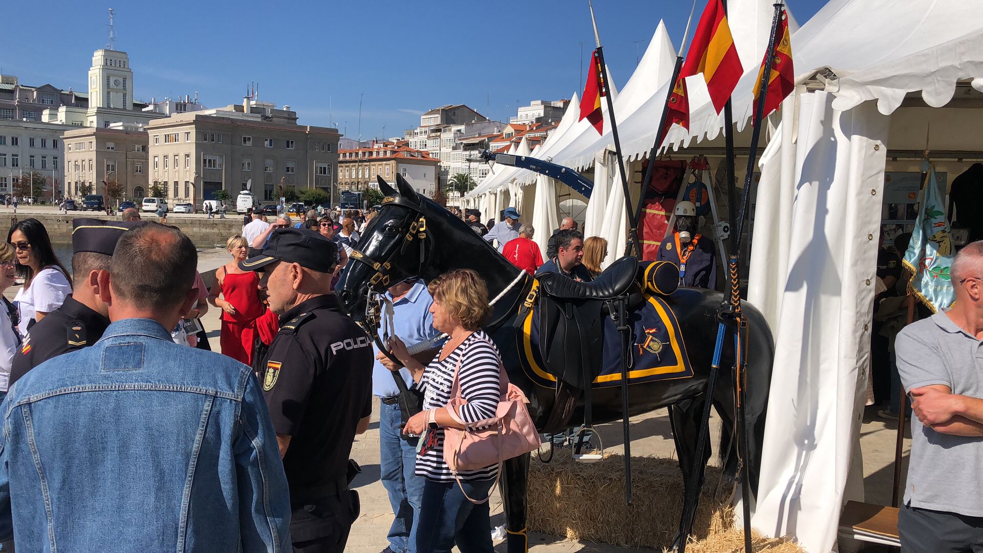Actos centrales del día de la Policía Nacional en A Coruña