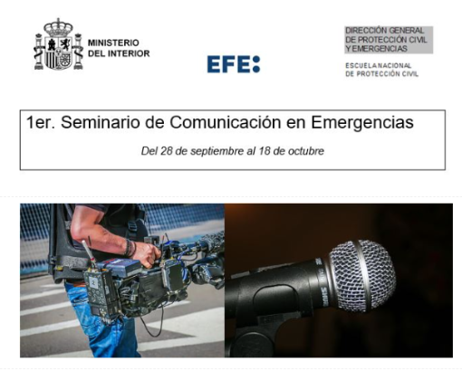 El director general de Protección Civil y Emergencias, Leonardo Marcos, ha inaugurado el primer Seminario de Comunicación en Emergencias