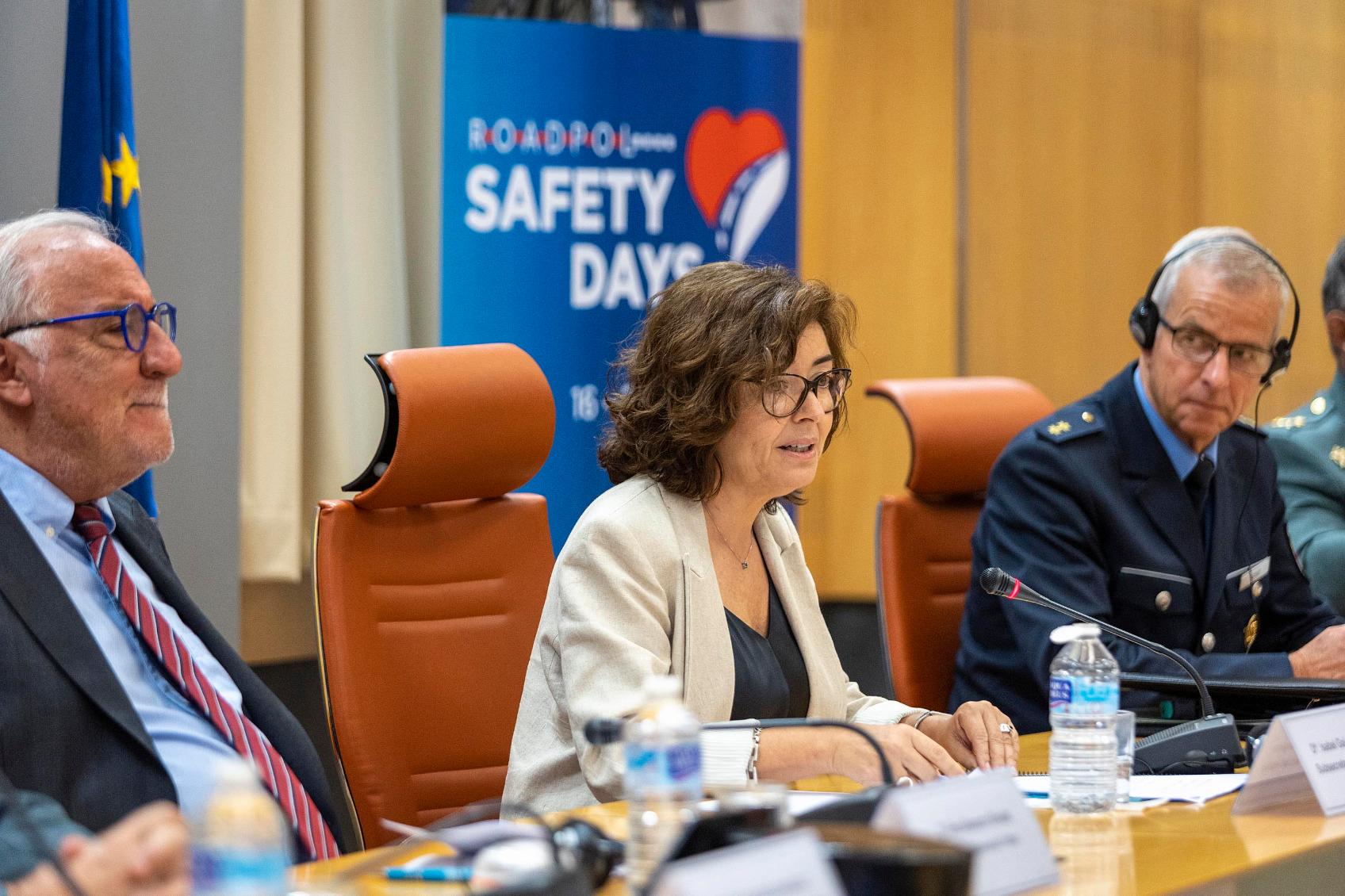 La subsecretaria de Interior preside la presentación de ROADPOL de los resultados de los Safety Days 2022
