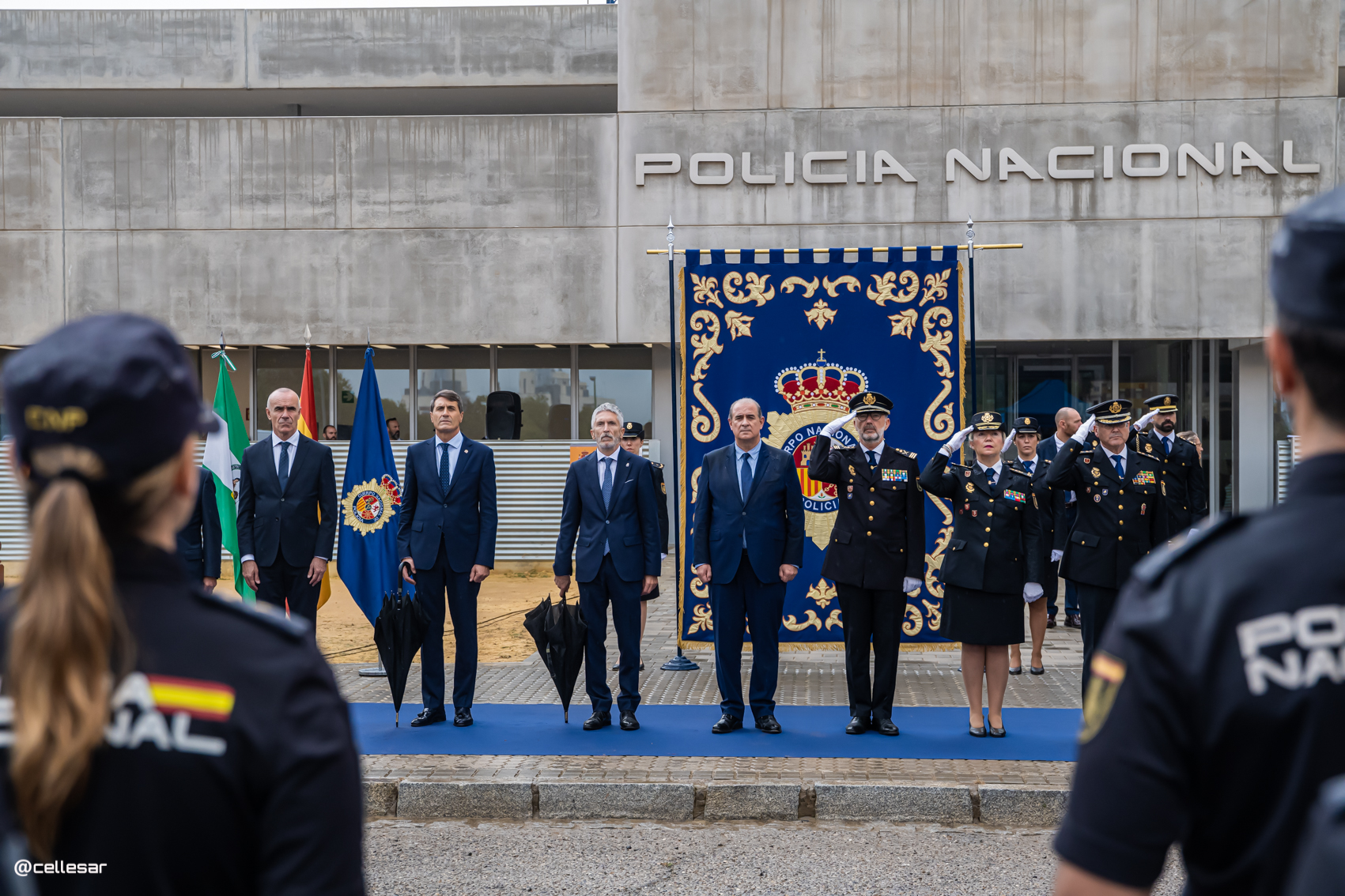 El ministro del Interior ha inaugurado la comisaría de Policía Nacional del Distrito Sur de Sevilla