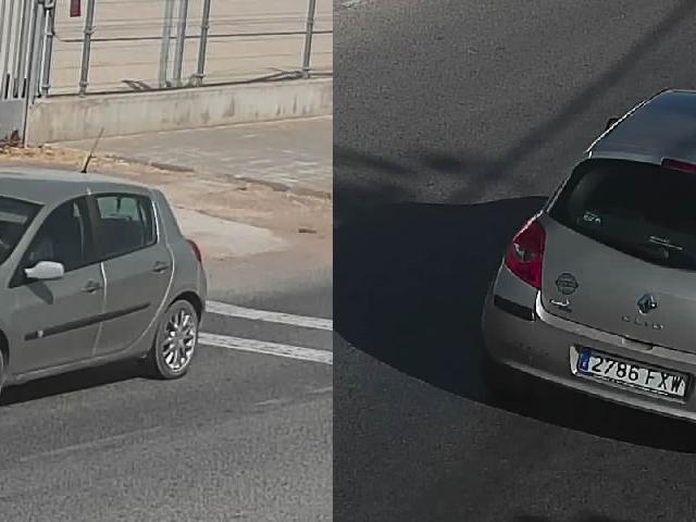 Imágenes del vehículo propiedad de la persona desaparecida en Manzanares (Ciudad Real)