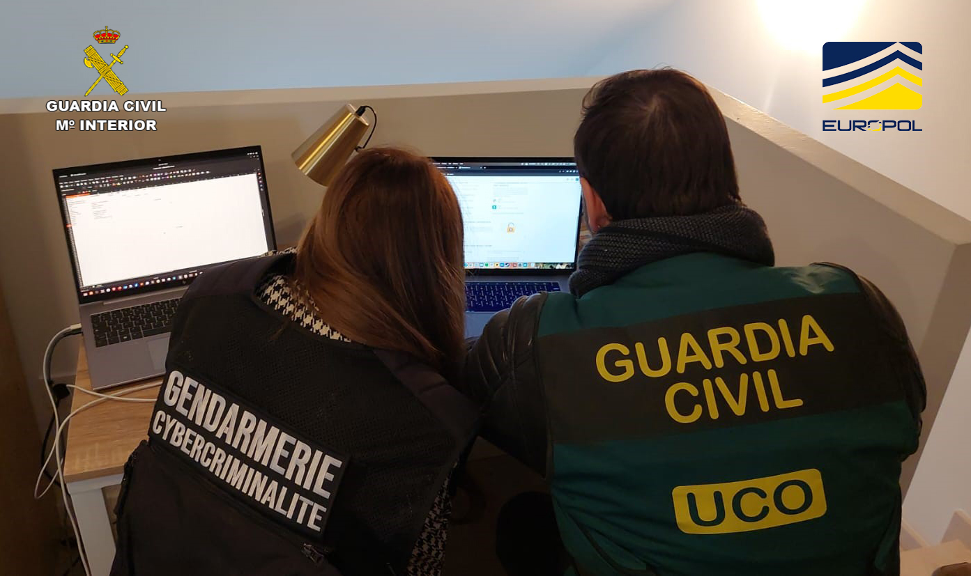 La Guardia Civil desarticula uno de los principales exchange de criptodivisas utilizado por el cibercrimen