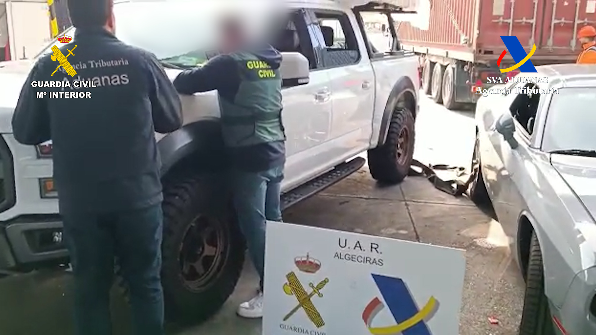 Recuperados en el puerto de Algeciras 24 vehículos de alta gama robados en Estados Unidos