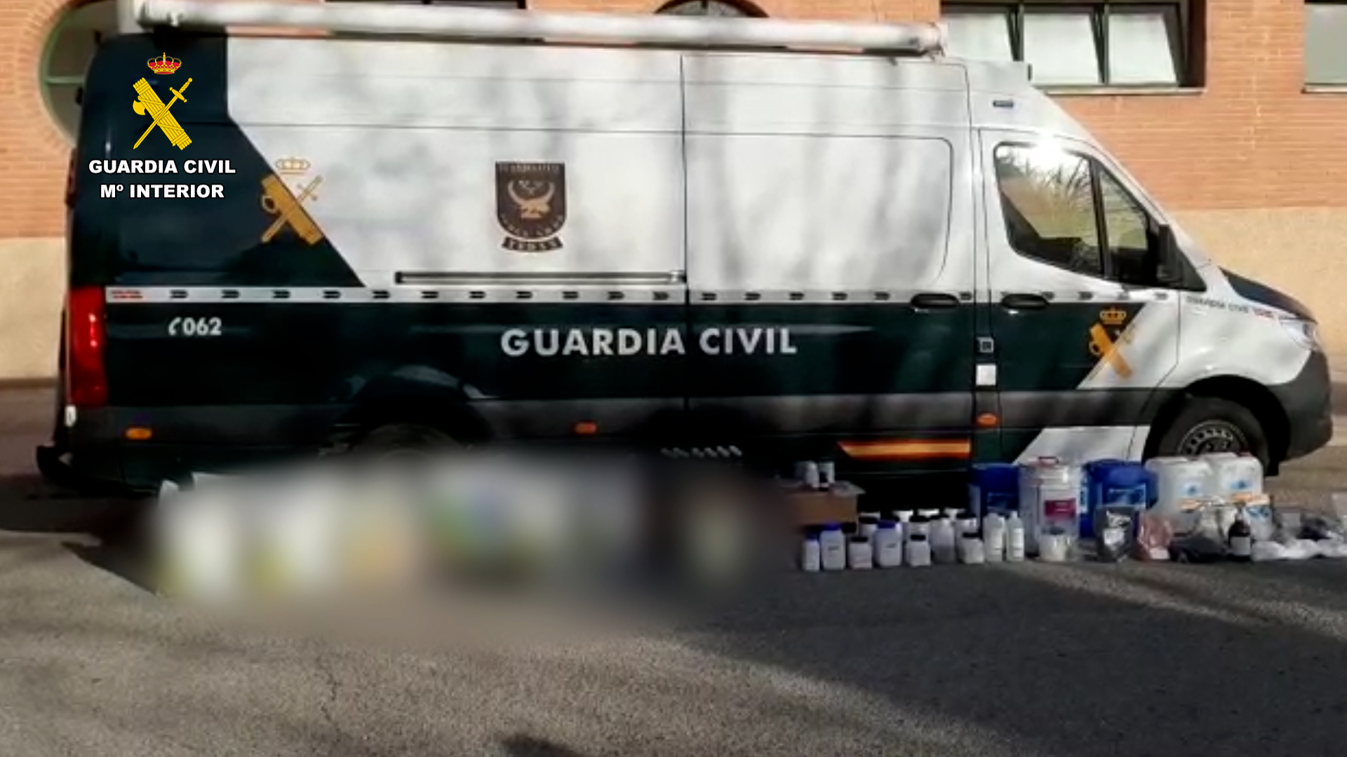 Desmantelado un taller clandestino con casi 500 kilos de material para fabricar explosivos en Montmajor (Barcelona)