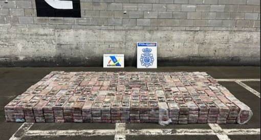 Intervenidos más de 1.200 kilos de cocaína ocultos en tres contendores marítimos procedentes de Sudamérica