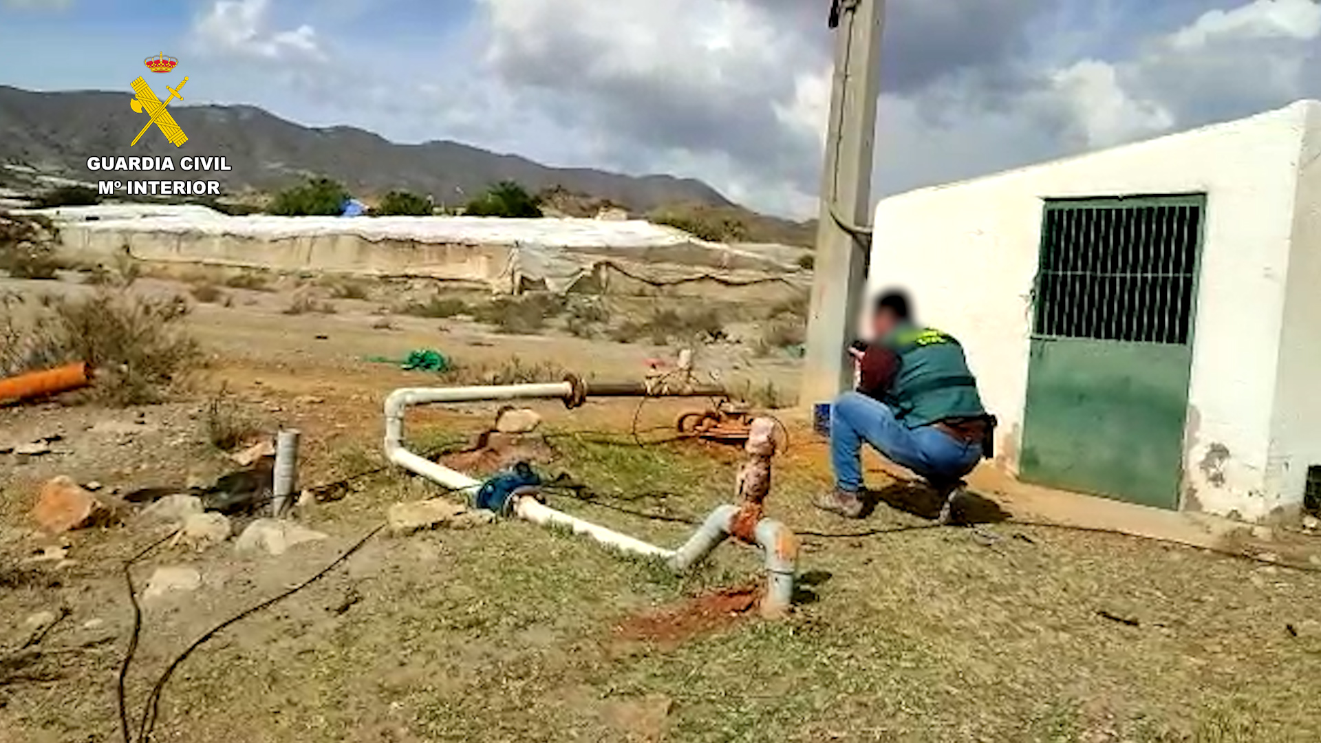 Investigadas 18 personas por captar agua mediante 51 pozos ilegales para uso agrícola en Mazarrón (Murcia)
