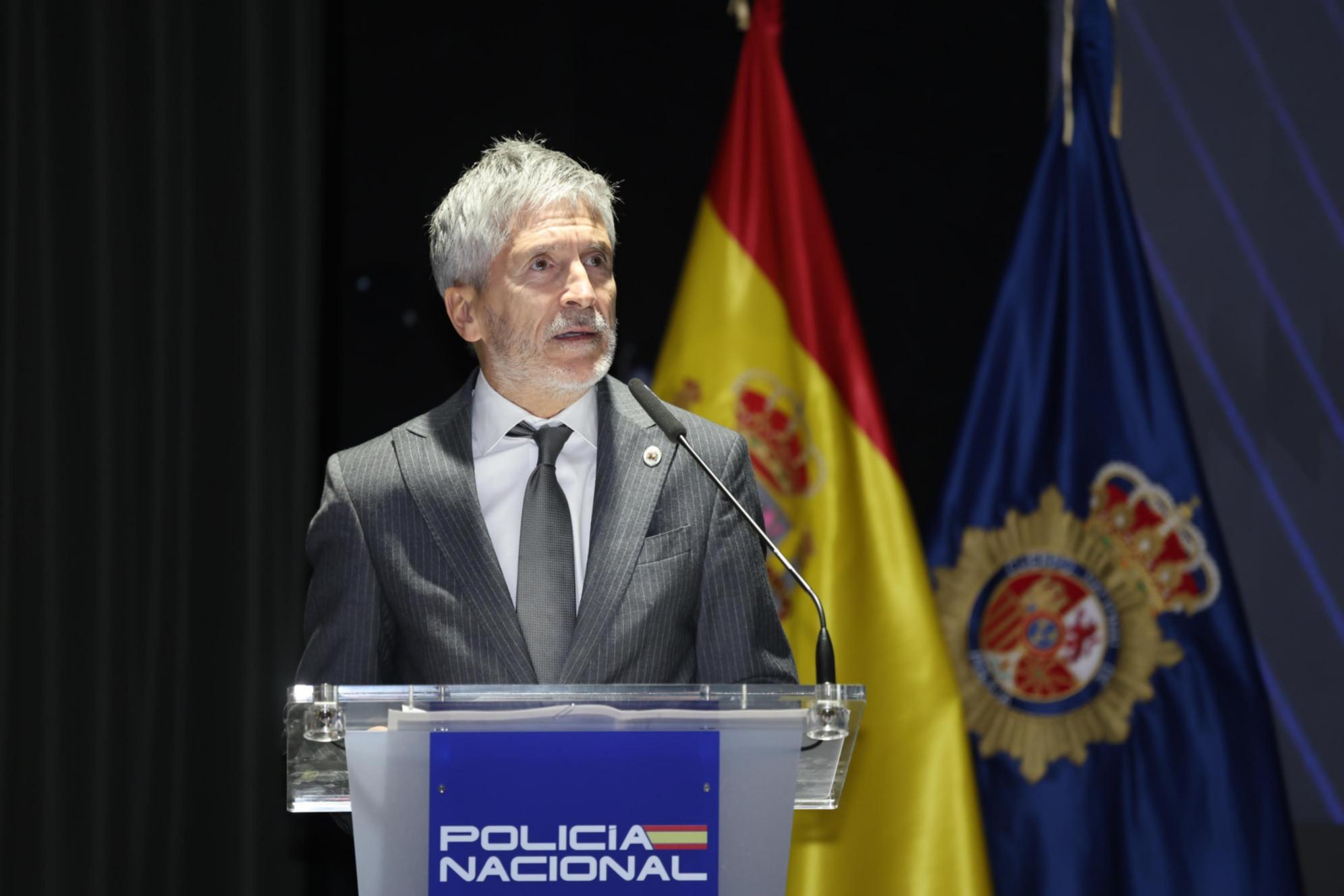 Grande-Marlaska inaugura en Ávila el nuevo curso académico del Centro Universitario de la Policía Nacional
