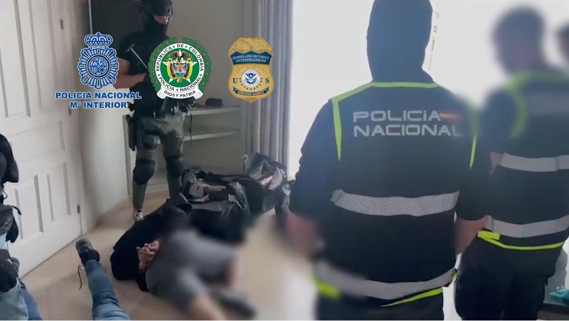 Operación conjunta de la Policía Nacional y Vigilancia Aduanera junto con la Policía de Ecuador y EUROPOL