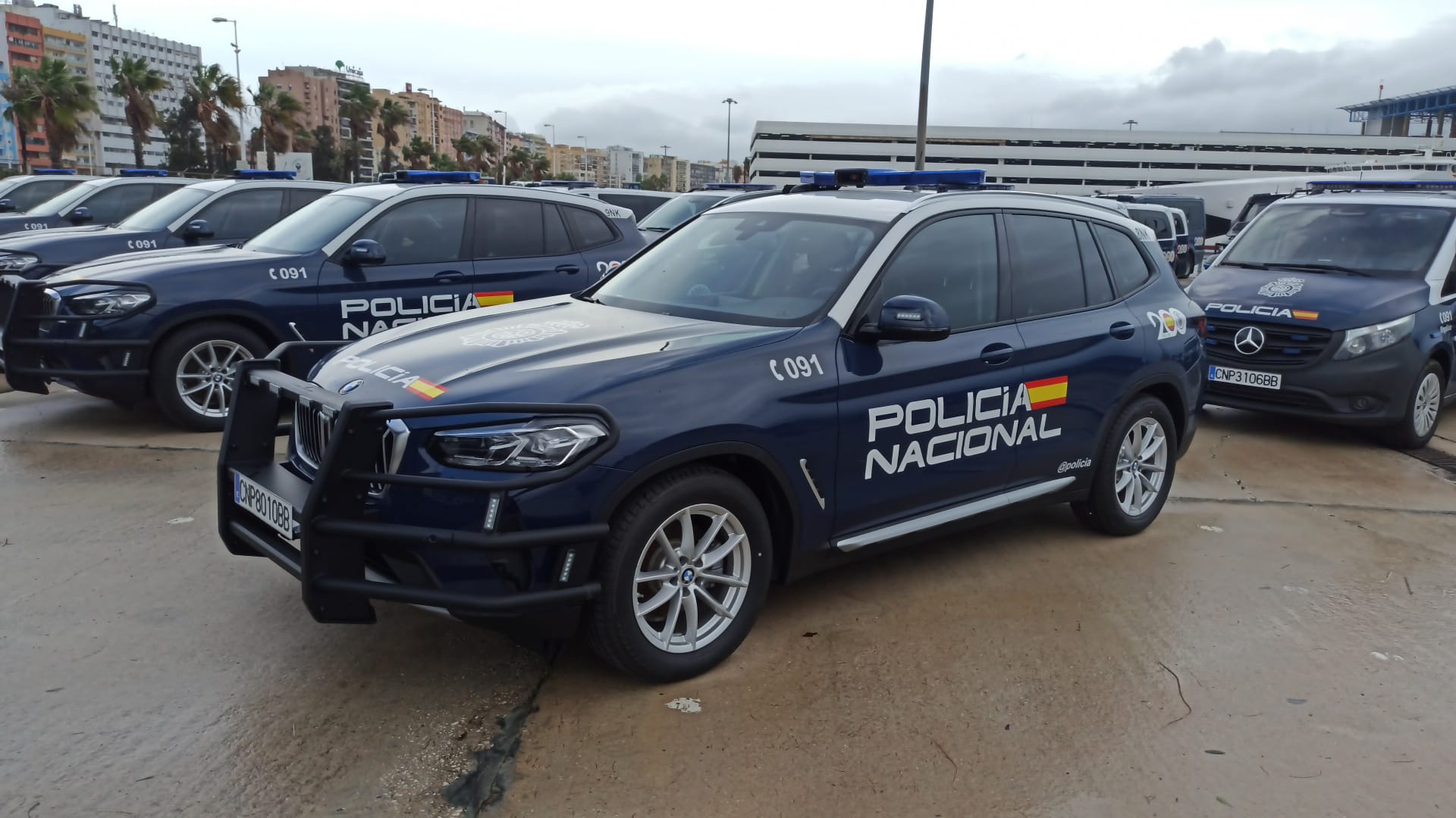 La Policía Nacional renueva su flota con 47 nuevos vehículos dentro del “Plan Especial de Seguridad para el Campo de Gibraltar”