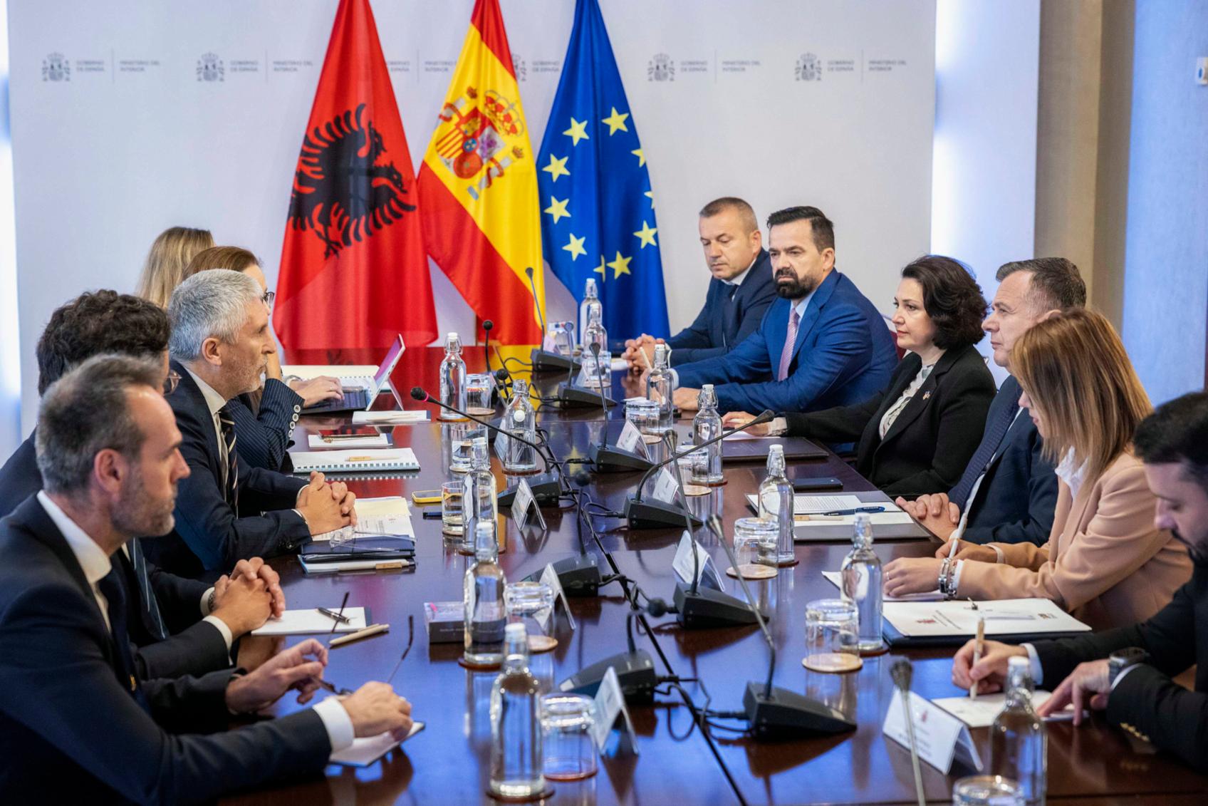 España y Albania intensifican su colaboración en la lucha contra el narcotráfico